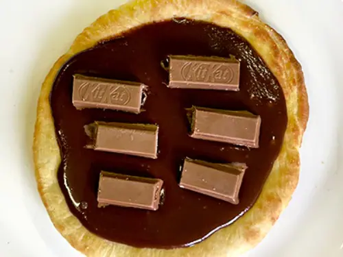 Esfiha Kit Kat Preto
